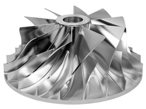 五轴加工中心加工案例---涡轮叶片